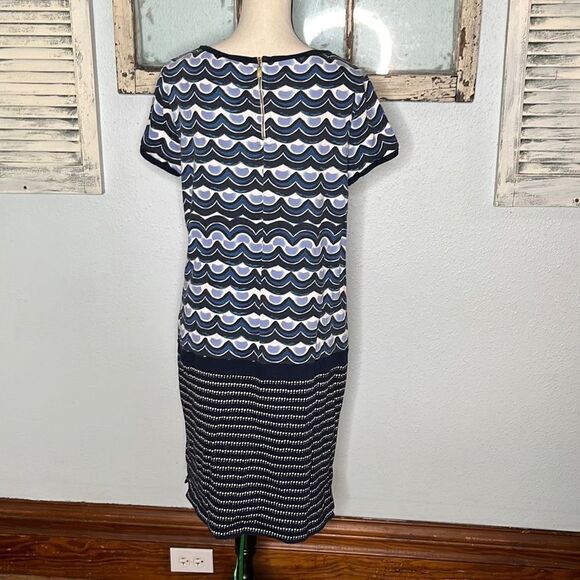 Tommy Bahama Women's Shift Dress Cotton Scalloped Print Multicolor Size Large - Picture 6 of 13